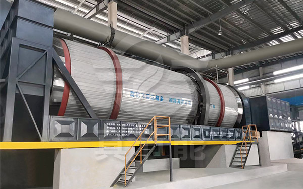 藥渣烘干設(shè)備運行現(xiàn)場