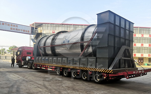 浸出渣烘干設(shè)備運(yùn)輸發(fā)貨